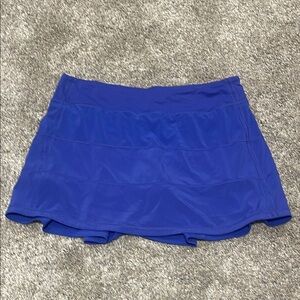 Lululemon Pace Rival Cobalt Skort